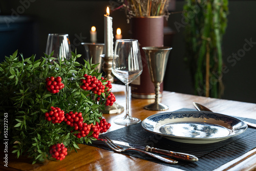 Christmas Dinner Table Photo  Kadikoy Istanbul  Turkey