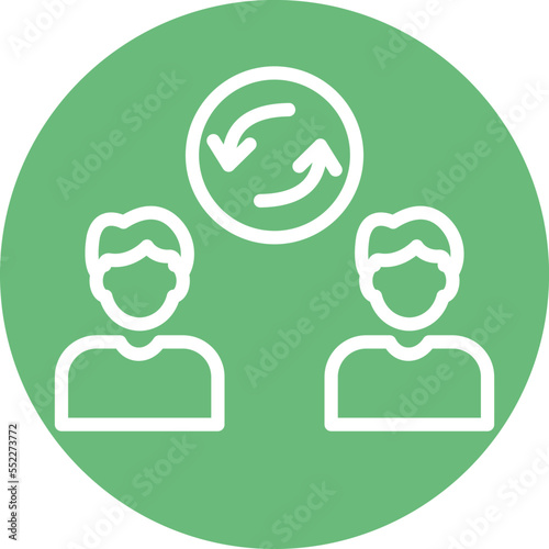 Update profiles Vector Icon
