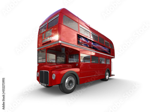 London Bus - isolated