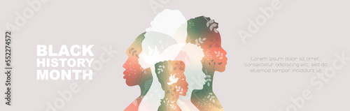 Black History Month banner.