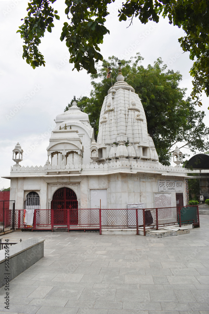 Vishvanath Mahadev Temple-façade, near Kankaria lake Ahmedabad, Gujarat, India..