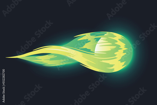 Cartoon laser gun beam. Alien combat weapon rays. Futuristic shot effect. Destructive plasma flow. Bomb blaster attack explosion. Vector game element