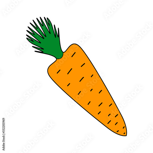 The image of a carrot. Repeated carrot patterns. Texture with lots of carrots.