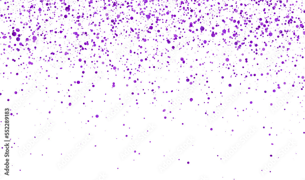 Purple glitter confetti Purple glitter confetti