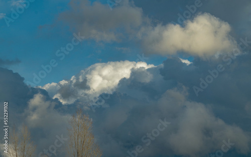 Clouds in the sky