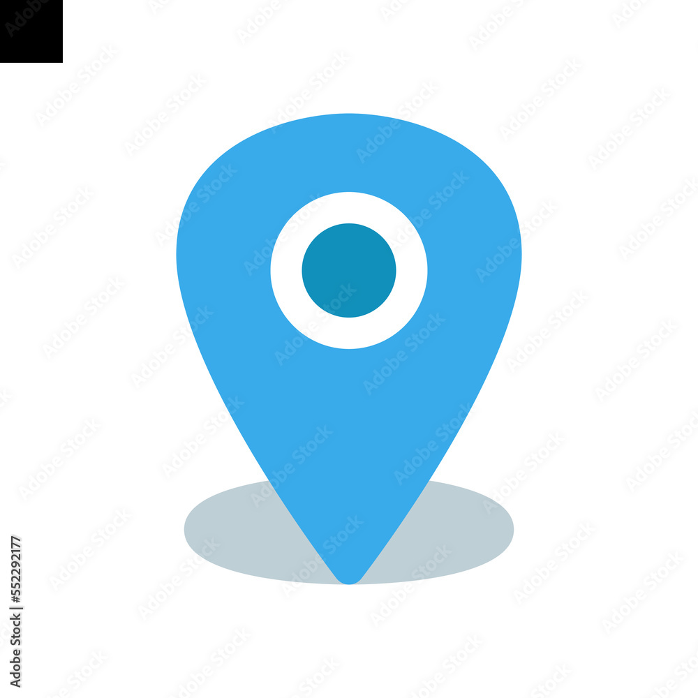 Location, pin, pointer icon vector design Location, pin, pointer icon vector design