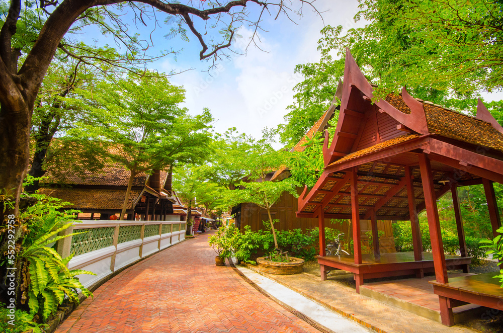 pavilion in the garden