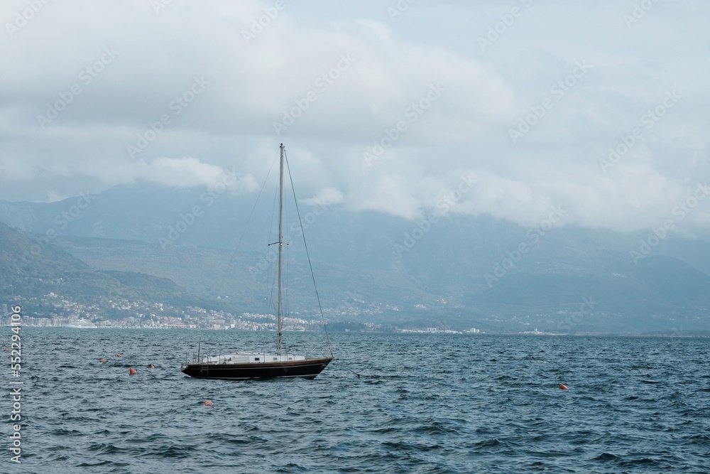 boat on the sea