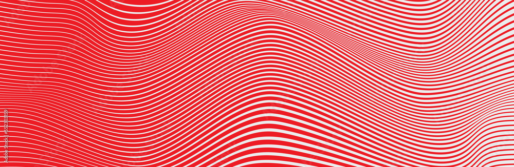 Curved wave lines pattern on white background. Wave striped lines pattern for backdrop and wallpaper template. Simple curved lines with repeat stripes texture. Striped background, vector Curved wave lines pattern on white background. Wave striped lines pattern for backdrop and wallpaper template. Simple curved lines with repeat stripes texture. Striped background, vector