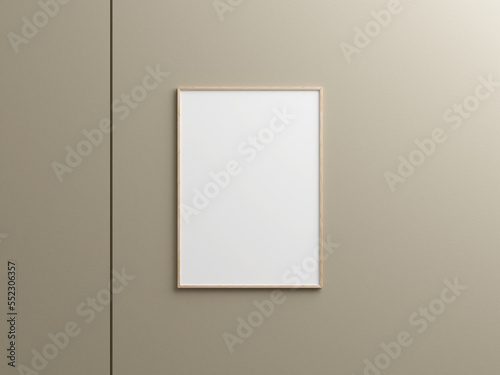 Hanging frame mockup for art and quotes.