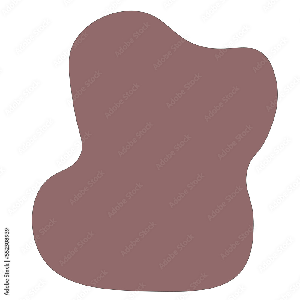 pastel abstract blob hand drawn vector element pastel abstract blob hand drawn vector element
