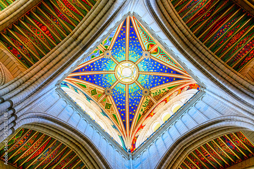 Almudena Cathedral Interior Architecture, Madrid, Spain