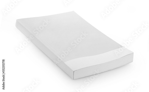 notebook isolated on white background.