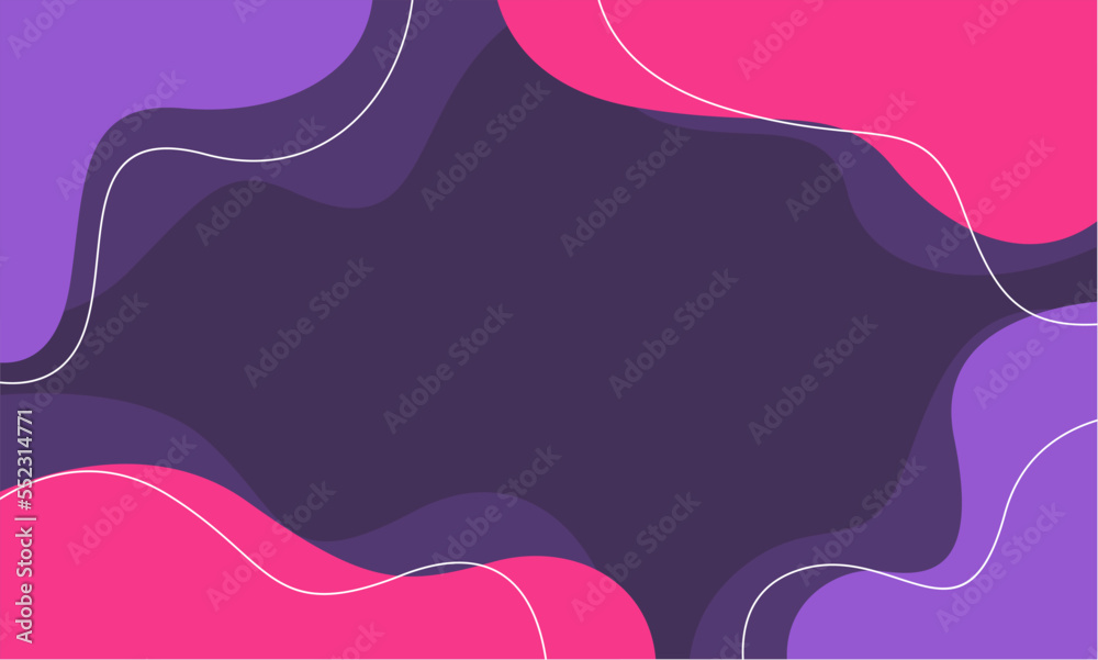 Purple vector background with abstract shapes. Suitable for various designs such as templates, banners, covers and others Purple vector background with abstract shapes. Suitable for various designs such as templates, banners, covers and others