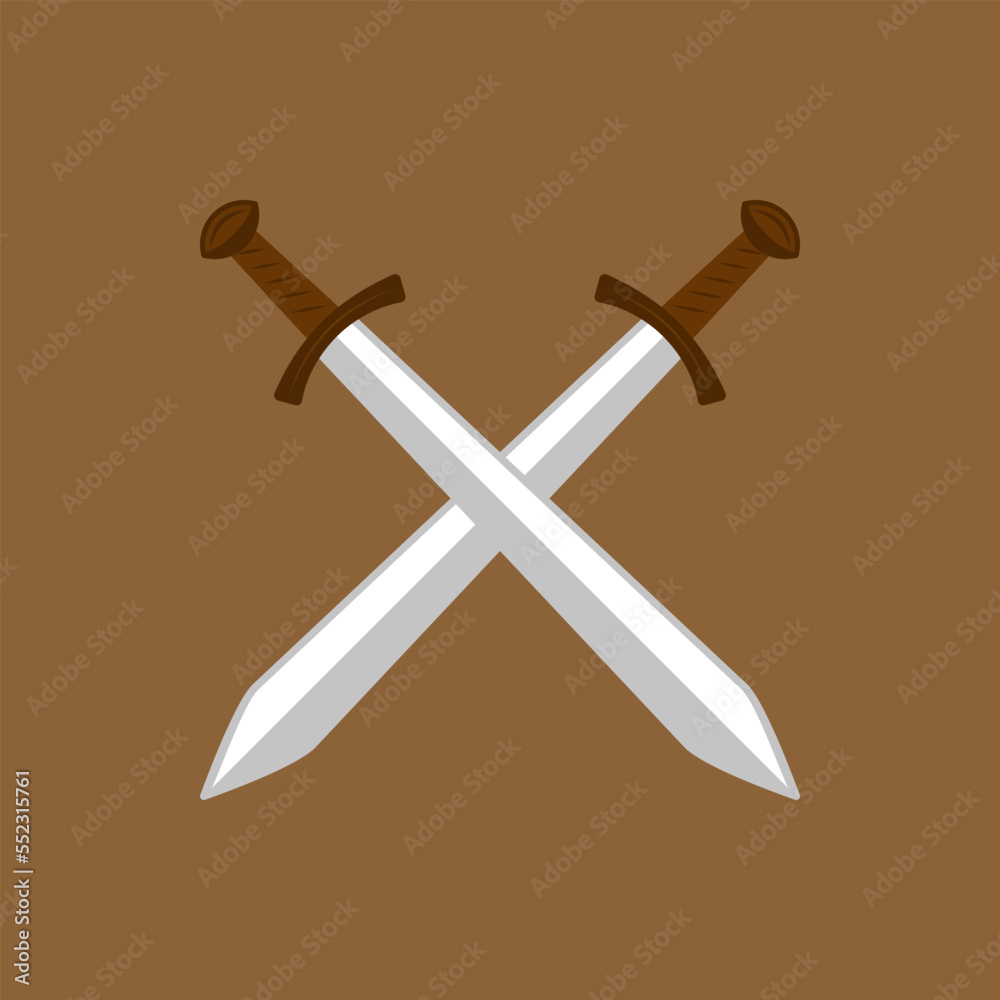 set of swords vector set of swords vector