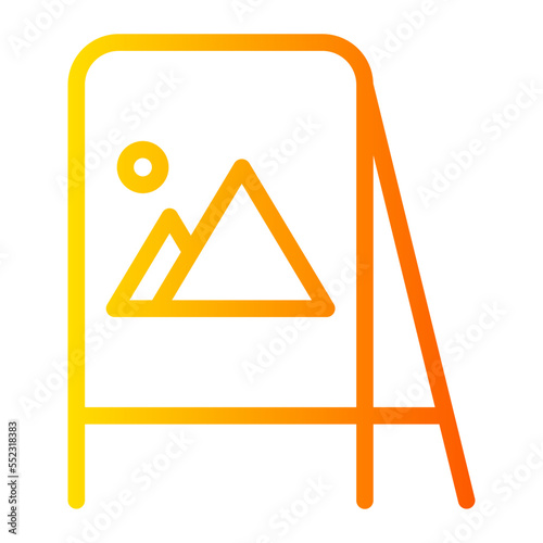 poster gradient icon