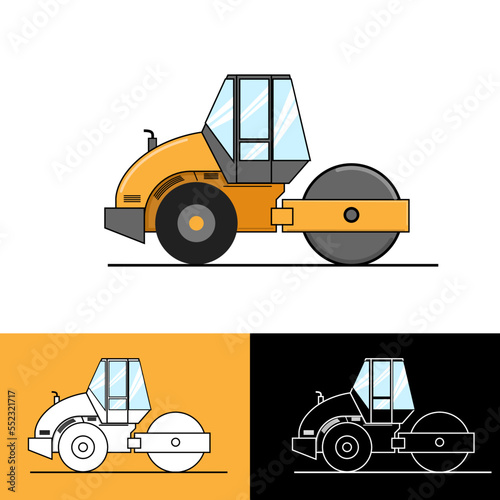 road roller, vibrator roller, compactor asphalt construction