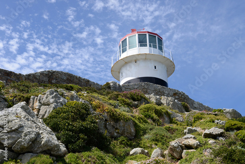 New Cape Point Lighthouse at the very tip of the Cape Peninsula, South Africa photo