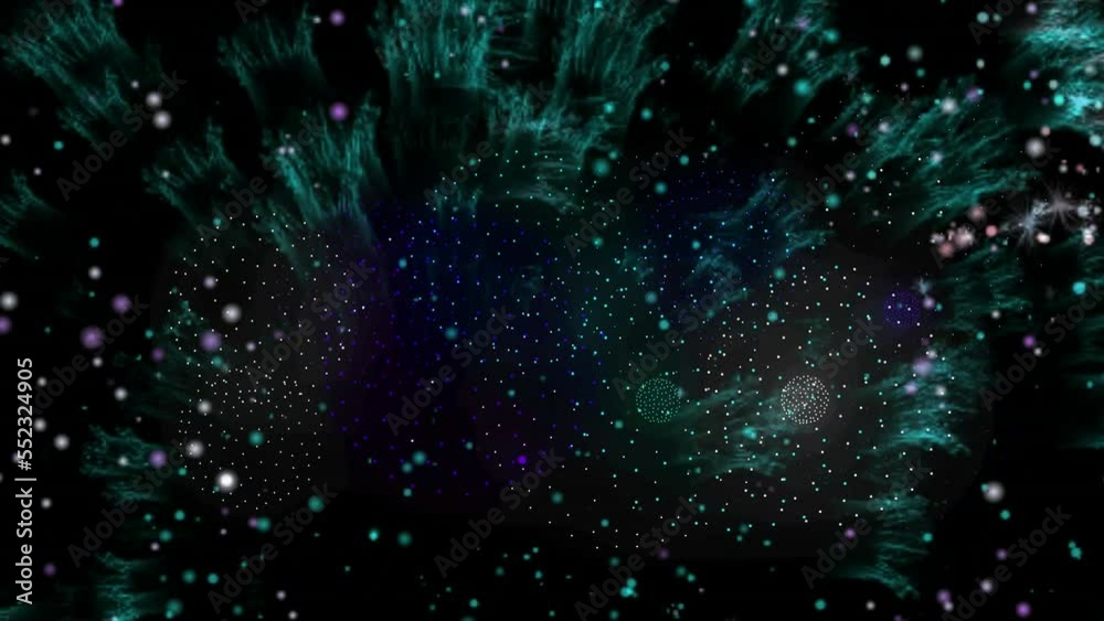 Animation of fireworks on black backrgound Animation of fireworks on black backrgound