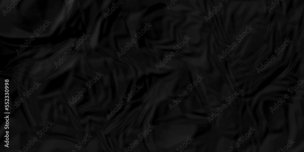 Dark Black facbric paper backdrop crumpled texture. dark black textured crumpled black paper background. panorama black paper texture background, crumpled pattern. Dark Black facbric paper backdrop crumpled texture. dark black textured crumpled black paper background. panorama black paper texture background, crumpled pattern.