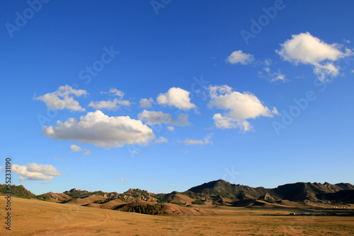 Beautiful landscape of Gorkhi-Terelj National Park, Mongolia