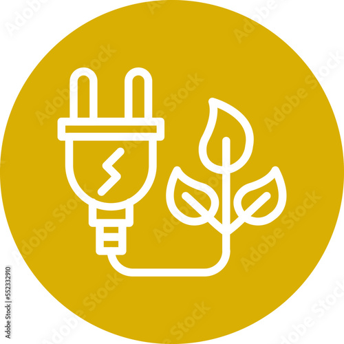 Sustainable Energy Icon Style