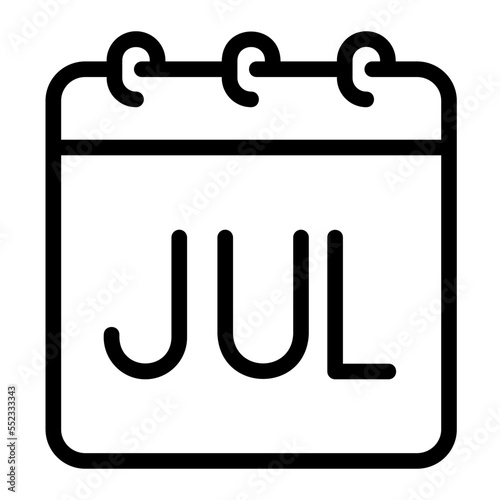 july line icon