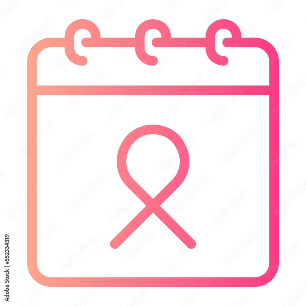 cancer gradient icon