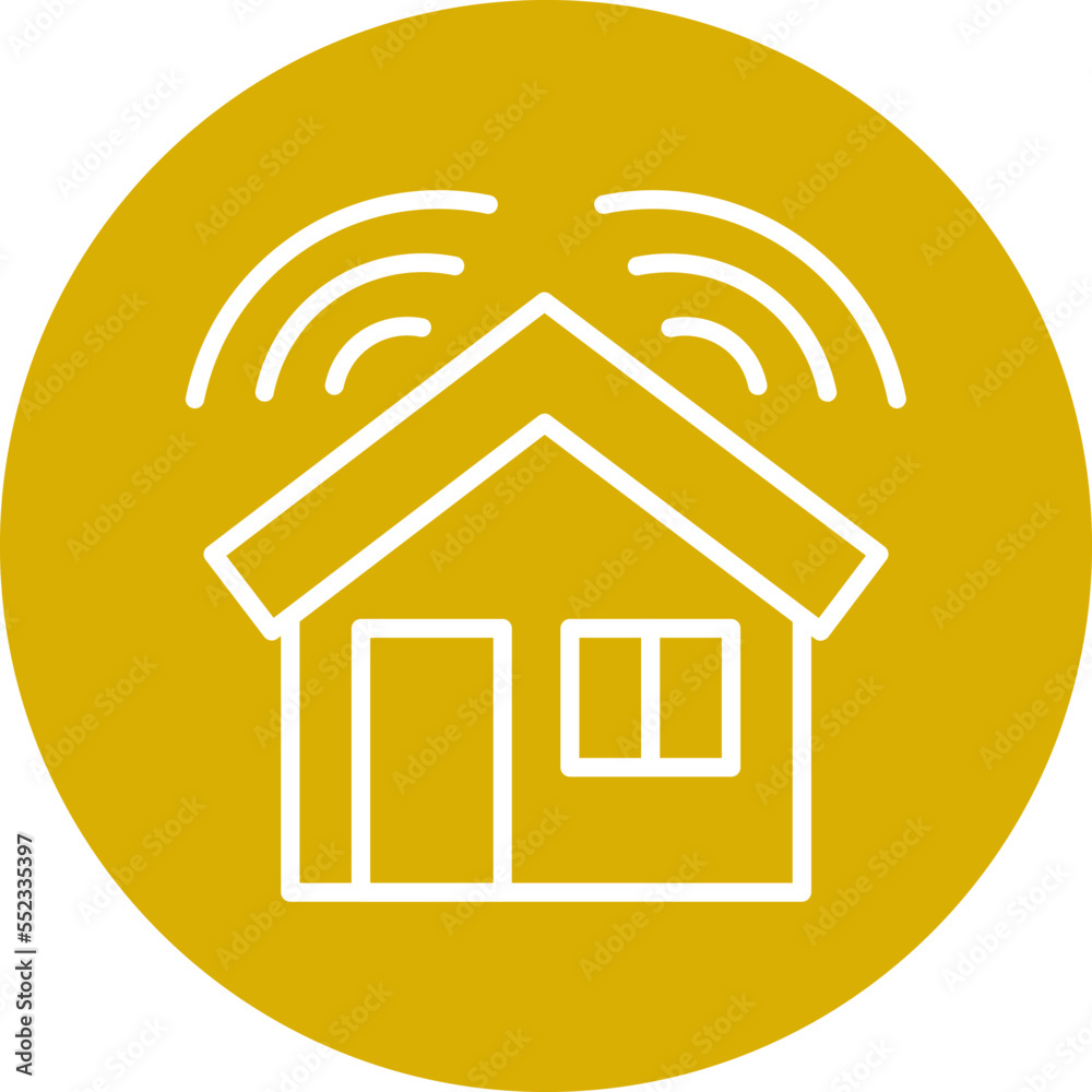 Smart House Icon Style