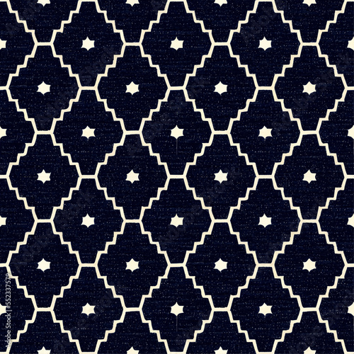 Pattern inspired by traditional Japanese patterns. Wagara. Geometrical patterns photo