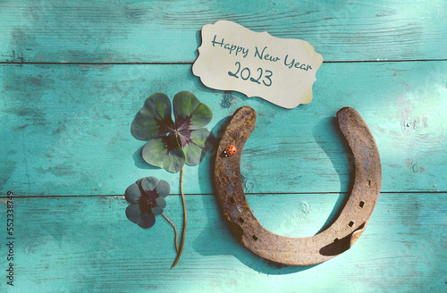 Happy New Year 2023 greetin...
