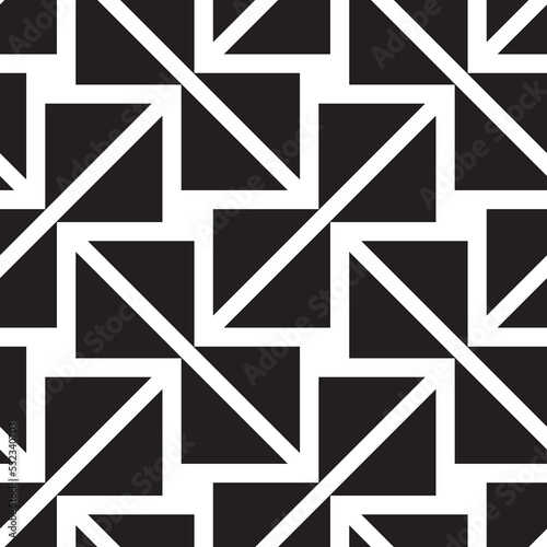 geometric mosaics seamless vector patterns