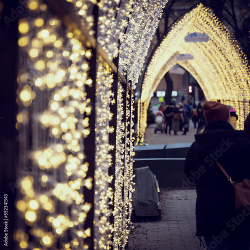 Photography Christmas street