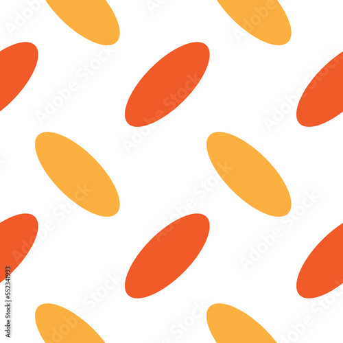 Abstract seamless geometric pattern of ellipses