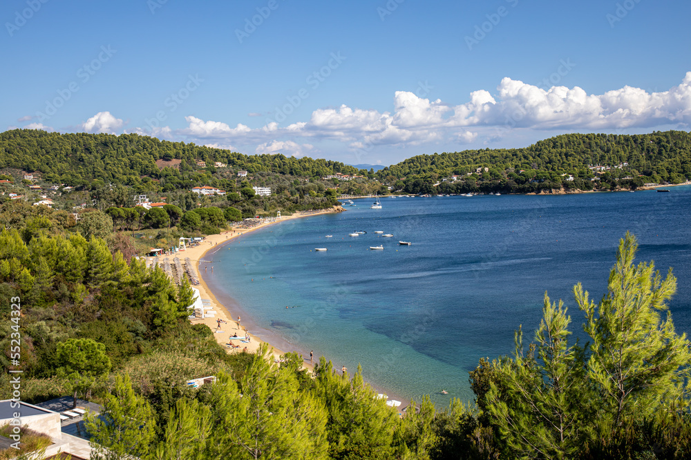 Obraz premium Beautiful sites of Skiathos island, Greece