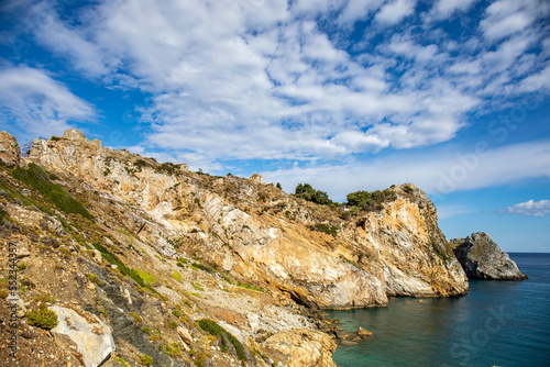 Beautiful sites of Skiathos island, Greece