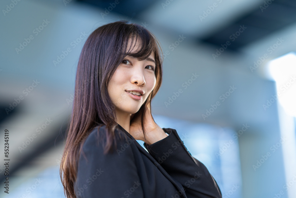 ビジネスウーマンのポートレイト