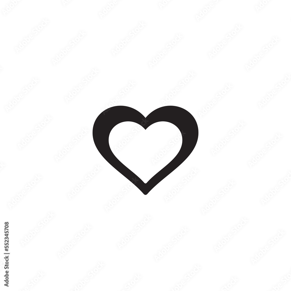 Heart logo or icon design