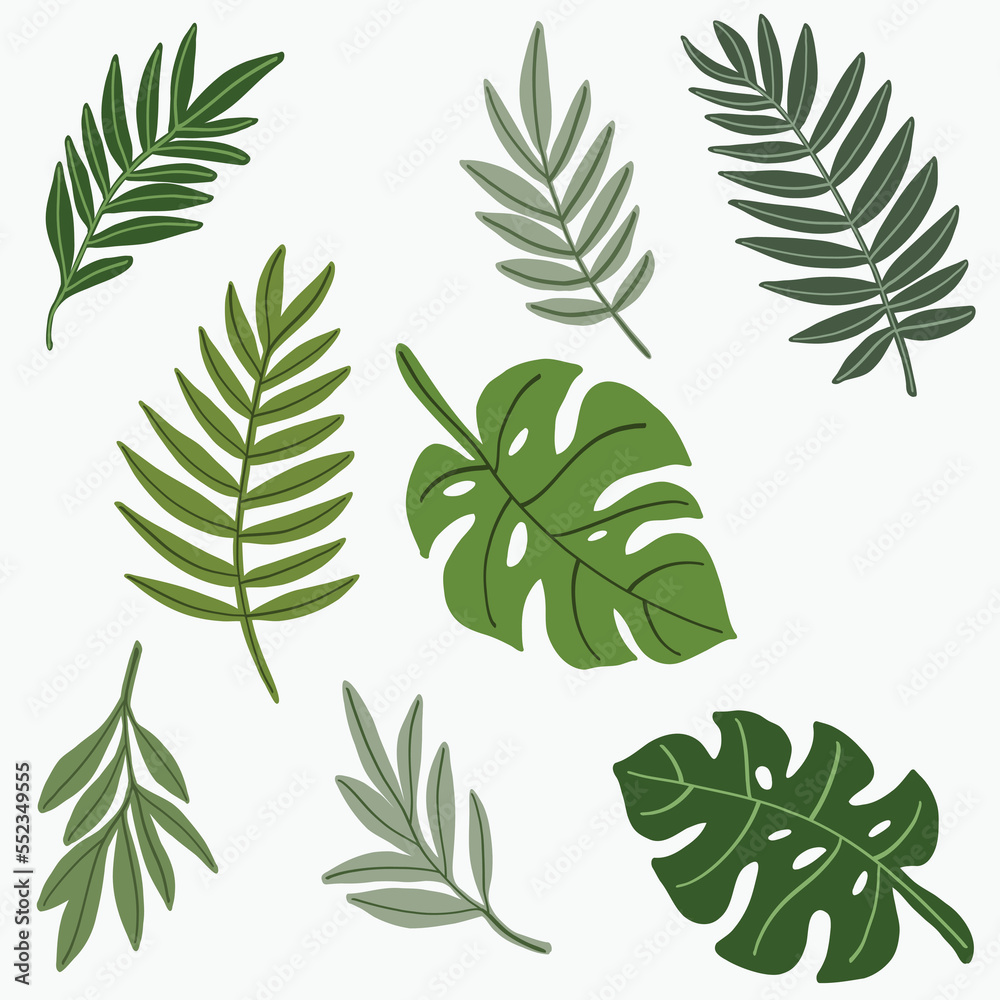 Simplicity floral freehand drawing flat design. Simplicity floral freehand drawing flat design.