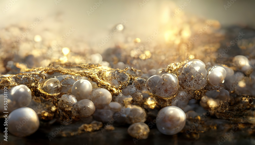 Abstract gold background. Ai generated. Abstract gold background. Ai generated.