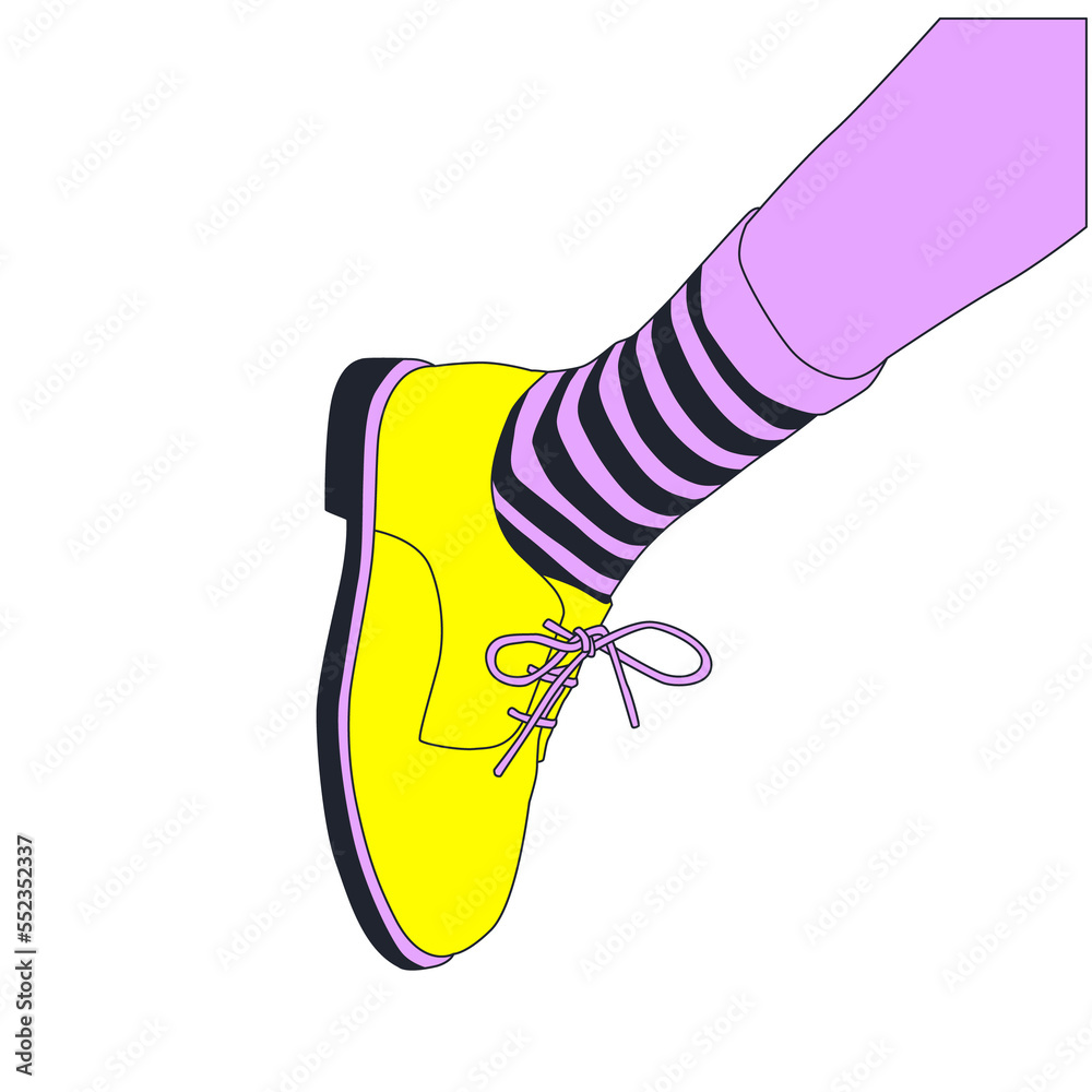 Fashion minimal illustration. Fashion girl. Trendy look Fashion minimal illustration. Fashion girl. Trendy look