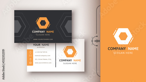 Build Template Business Card. Brand For Your Company