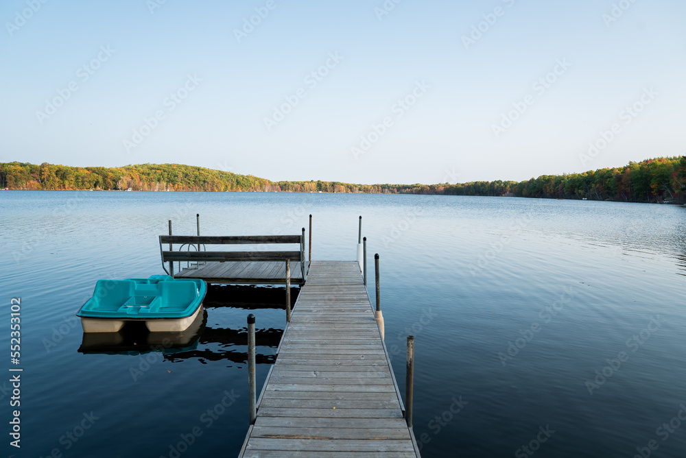 pier on the lake