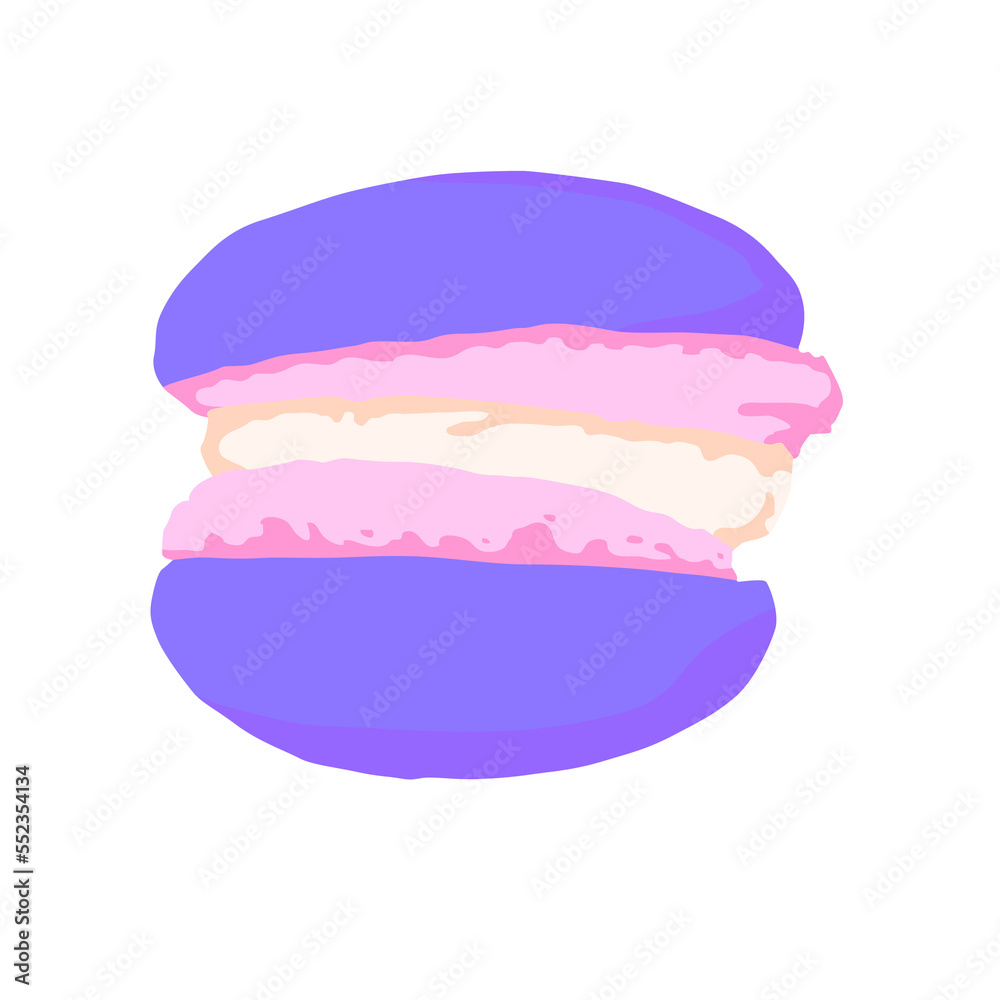 Fashion minimal illustration. Junk food time, fast food concept Fashion minimal illustration. Junk food time, fast food concept