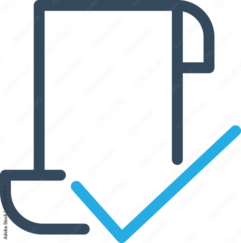 Approved Document Vector Icon
Approved Document Vector Icon