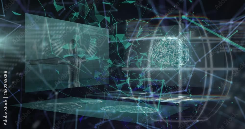 The video shows a global network of connections and data processing, with a focus on the role of dig