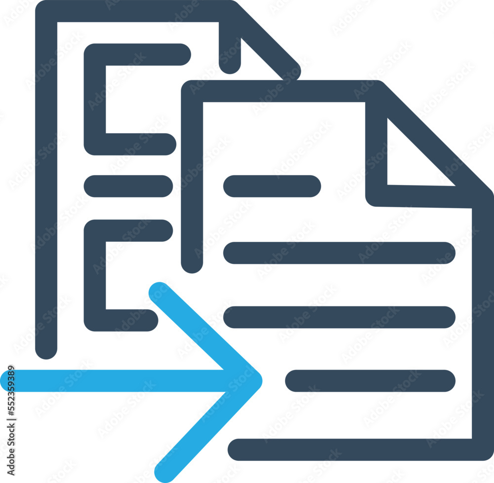 Document Transfer Vector Icon
Document Transfer Vector Icon