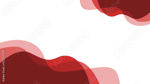 abstract red wavy liquid background