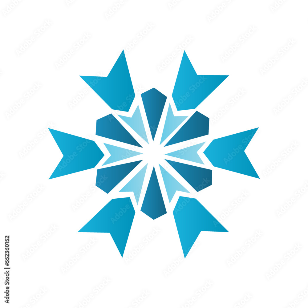snowflake icon on a white background, vector illustration snowflake icon on a white background, vector illustration