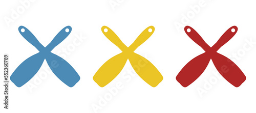 cooking spatula icon, vector illustration